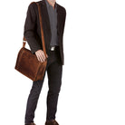 Bürotasche braun