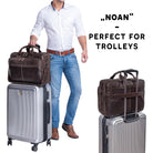 Braune Ledertasche Reisetasche