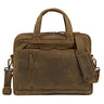 "Avery" Bolsa De Cuero Business Para Hombre Y Mujer Vintage De Hombro