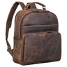 "Landon" Mochila Vintage para Portátil de Cuero