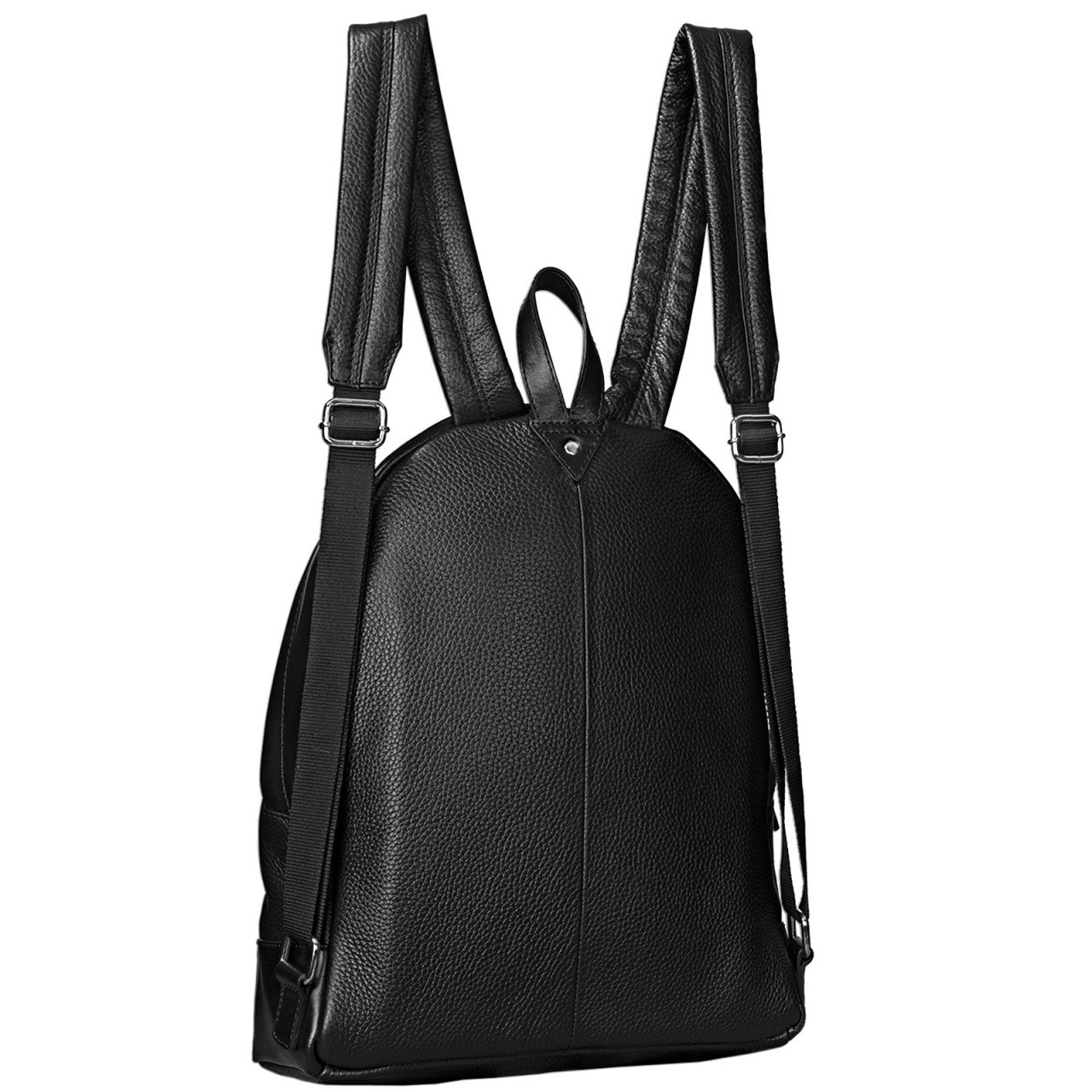 Eleganter-Leder-Rucksack