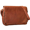 "Nick" Bolso De Cuero Para Hombre Y Mujer Unitasca 15,6"