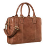 "Zacharias" Maletín Vintage De Cuero Business XL 15,6"