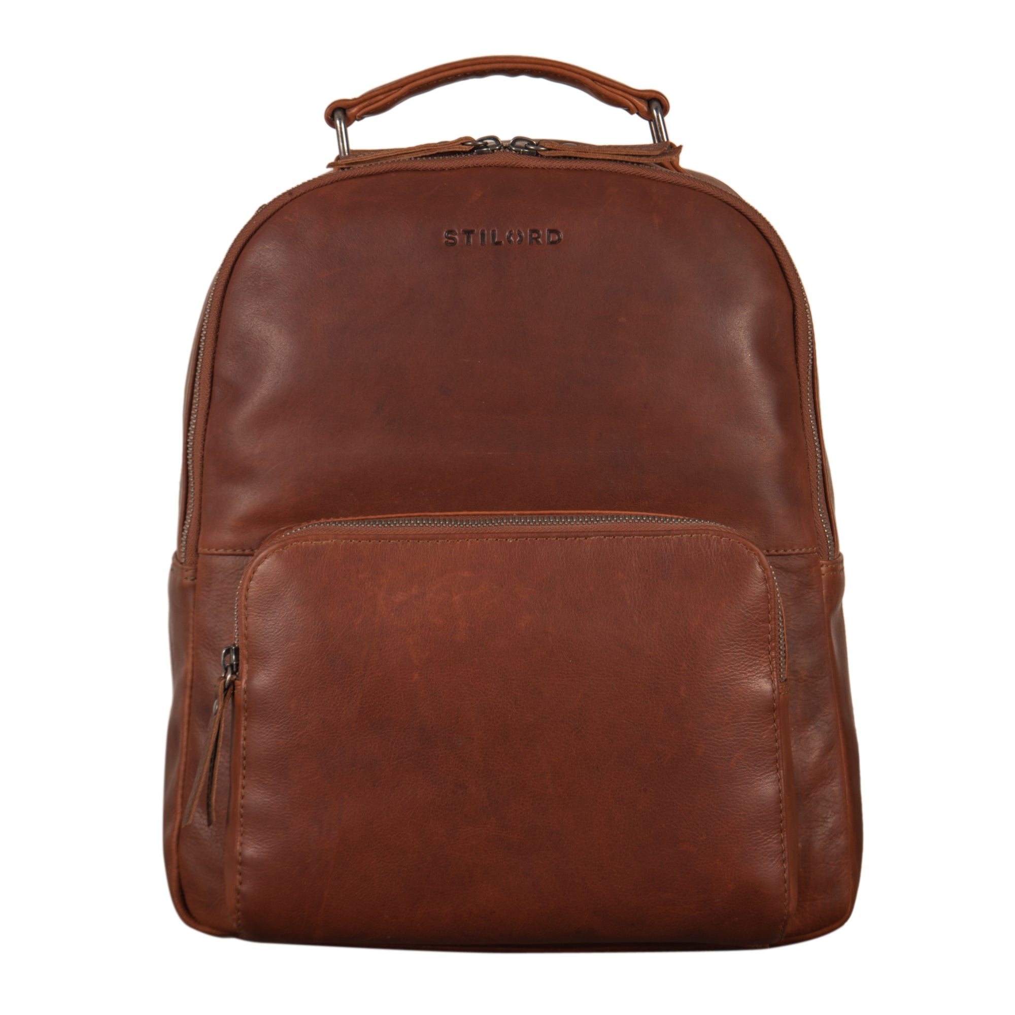 Vintage Rucksack Leder Braun
