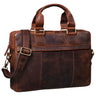 "Andrew" Bolsa Vintage Cuero Business Maletín Clásico Hombre Y Mujer