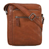 "Bruce" Bolsa Vintage de Cuero para Hombre Pequeña para Hombro