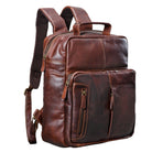 Herren Leder Daypack Vintage braun