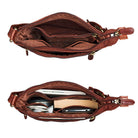 Lederhandtasche klein Vintage