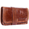"Flavio" Bolsa de piel vintage para tabaco