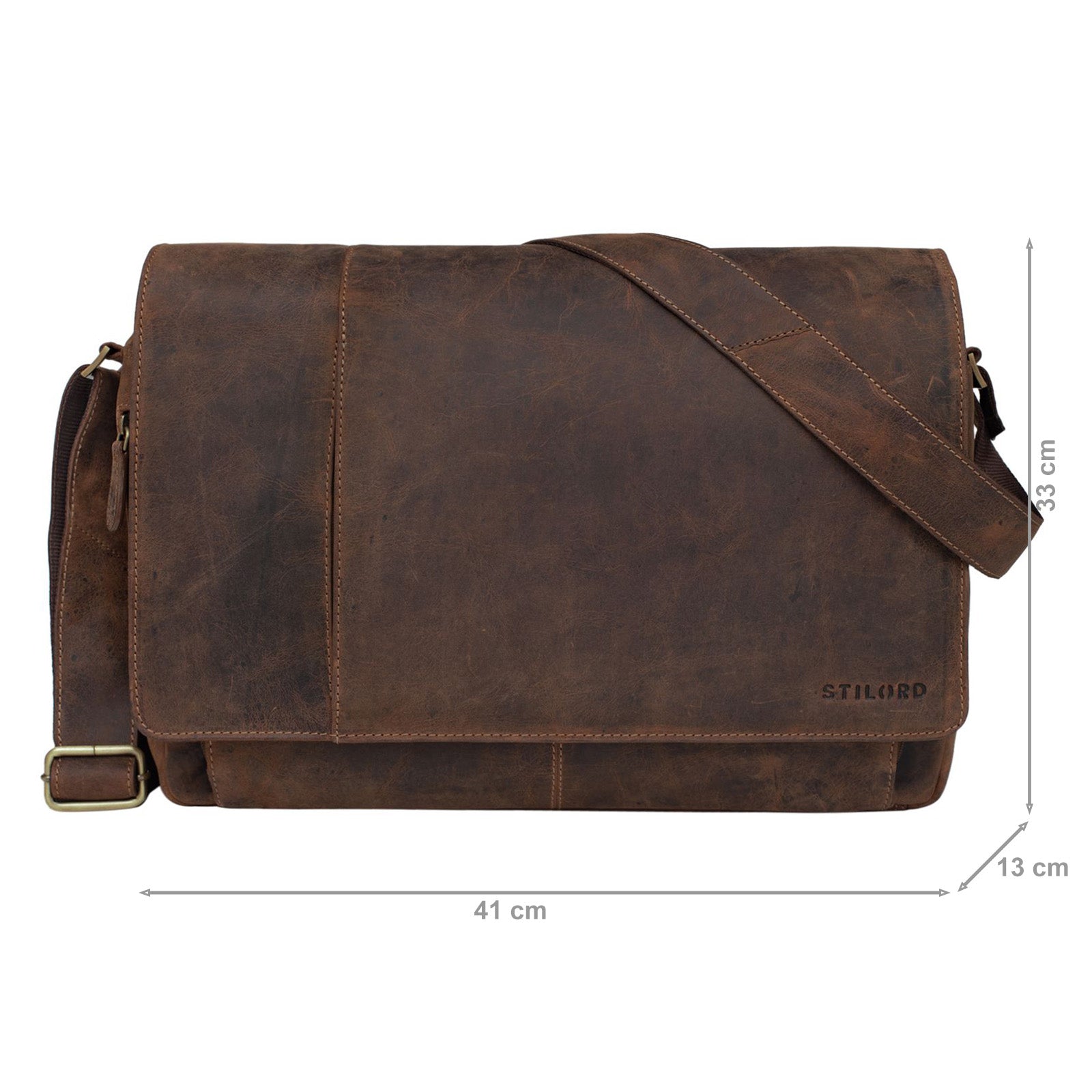 Echtleder Umhängetasche Laptop