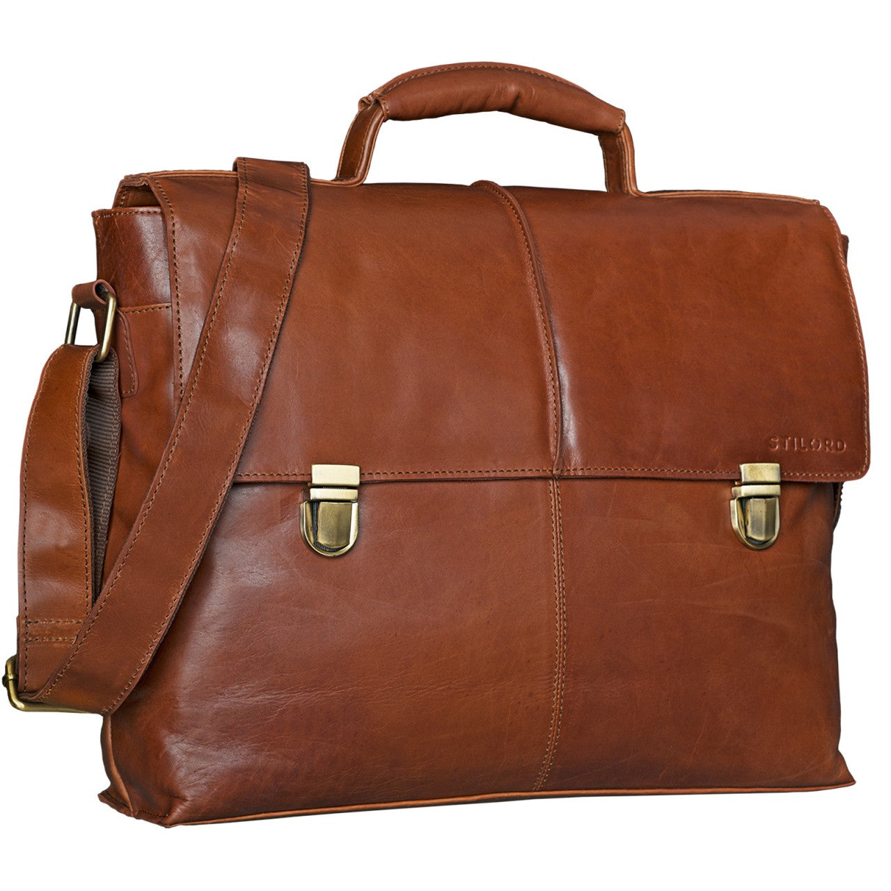 Vintage Aktentasche im Retro Stil