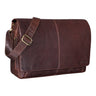 "Alex" Bolso Vintage De Cuero Unisex Para Negocios Hombres Y Mujeres