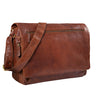 "Jan" Bolsa De Cuero Para Laptop 15,6" Para Hombre Y Mujer De Hombro