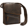 "Steve" Bolso De Cuero Hombre 8 Vintage Pequeño Para Tableta Hombro