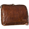"Rick" Bolso De Cuero Para Laptop 15,6" Bandolera