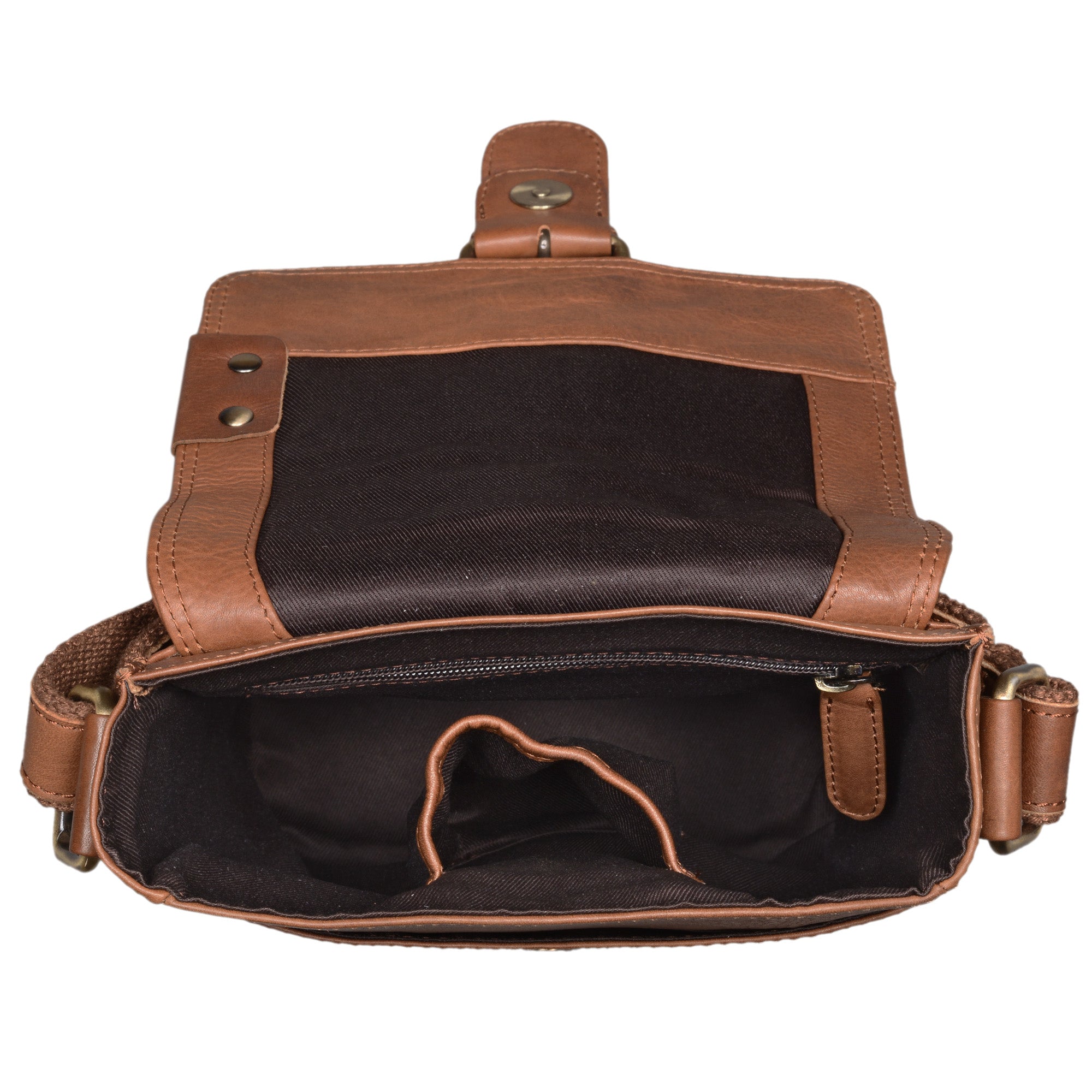 Herrentasche Leder klein
