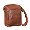"Joao" Pequeño Bolso Hombre Bandolera de Piel para Tablet de 10 Pulgadas