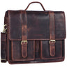 "Emilio" Bolso Vintage De Cuero Grande Elegante De Hombro Mujer
