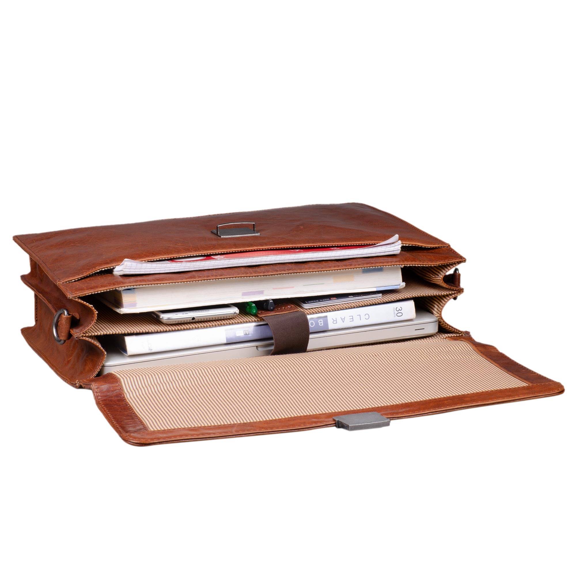 bürotasche leder braun