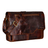 "Marvin" Bolsa De Cuero De Hombro Diseño Vintage Moderno