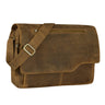 "Marvin" Bolsa De Cuero De Hombro Diseño Vintage Moderno