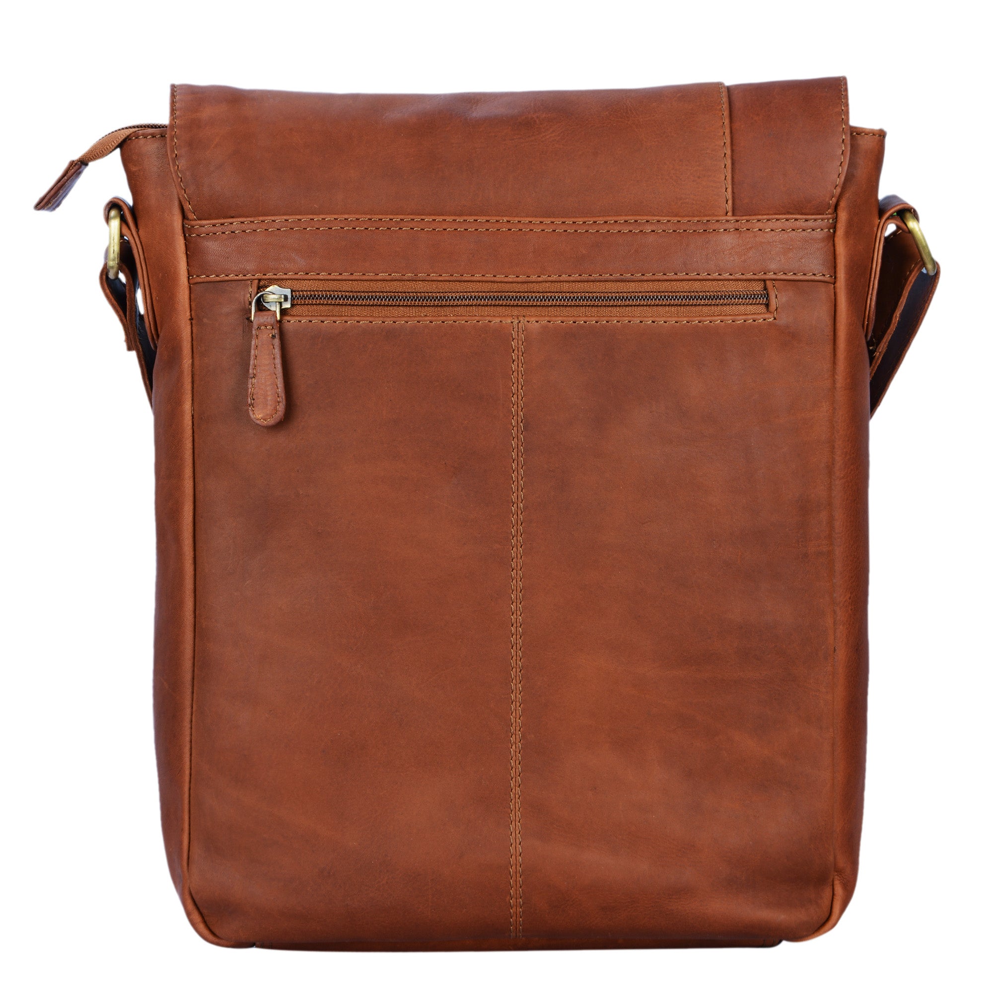 Leder Schultertasche Vintage