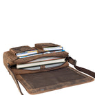 Ledertasche Damen braun Vintage