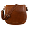 "Diana" Bolso de mano para mujer en cuero marrón