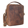 "Bastian" Bolsa de Cuero para Hombre Vintage para Hombro