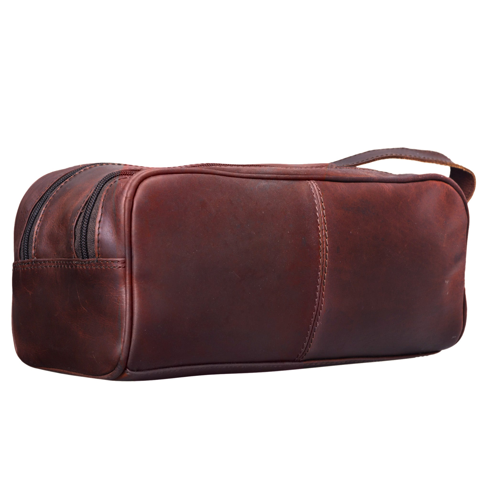 Leder Waschetasche