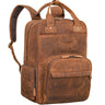 "Kasimir" Mochila vintage cuero