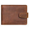 "Larry" Billetera Hombre Cuero Protección RFID Monedero Piel