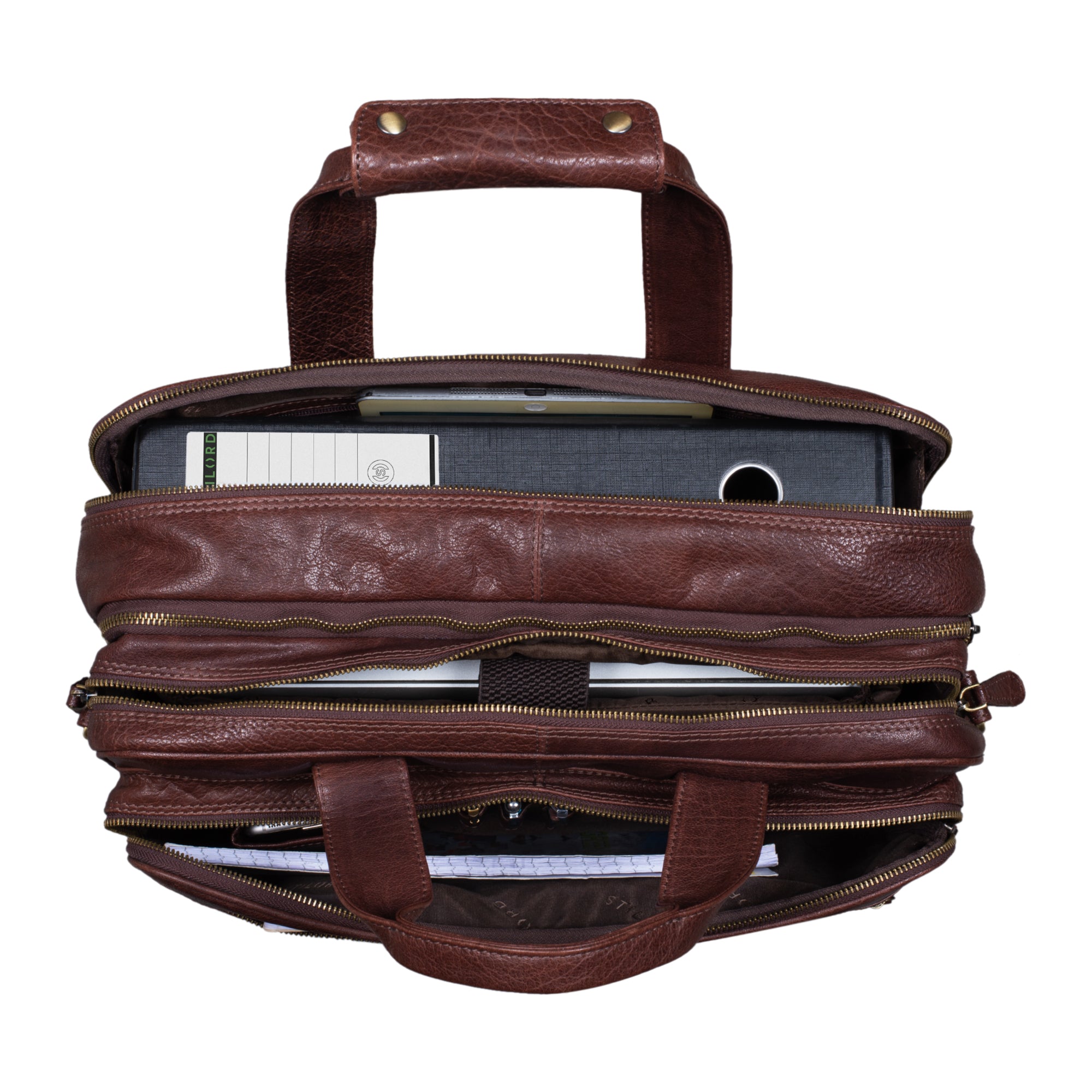Ledertasche Umhängetasche mit Schultergurt