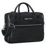 "Dawson" Maletín De Cuero Vintage 15,6" Bolso Con Compartimento Laptop