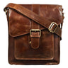 "Lukas" Bolso de Cuero para Hombre Talla Media Estilo Vintage