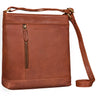 "Moni" elegante Bolso de Cuero Mujer de Tamaño Medio-Grande para Tablet de 11"