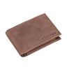 "Lincoln" Mini Cartera Cuero RFID Hombre Slim Monedero Tarjetero