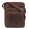 „Ringo“ Bandolera De Cuero Para Hombre Vintage Crossbody Bag