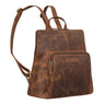 "Dorothea" Pequeña Mochila de Piel Señoras Elegante
