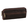 “Whitmore” Estuche Suave De Cuero Para Gafas Con Cremallera