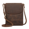 „Ellis“ Bolsa De Cuero Para Teléfono Bandolera Pequeña Bolsa Vintage
