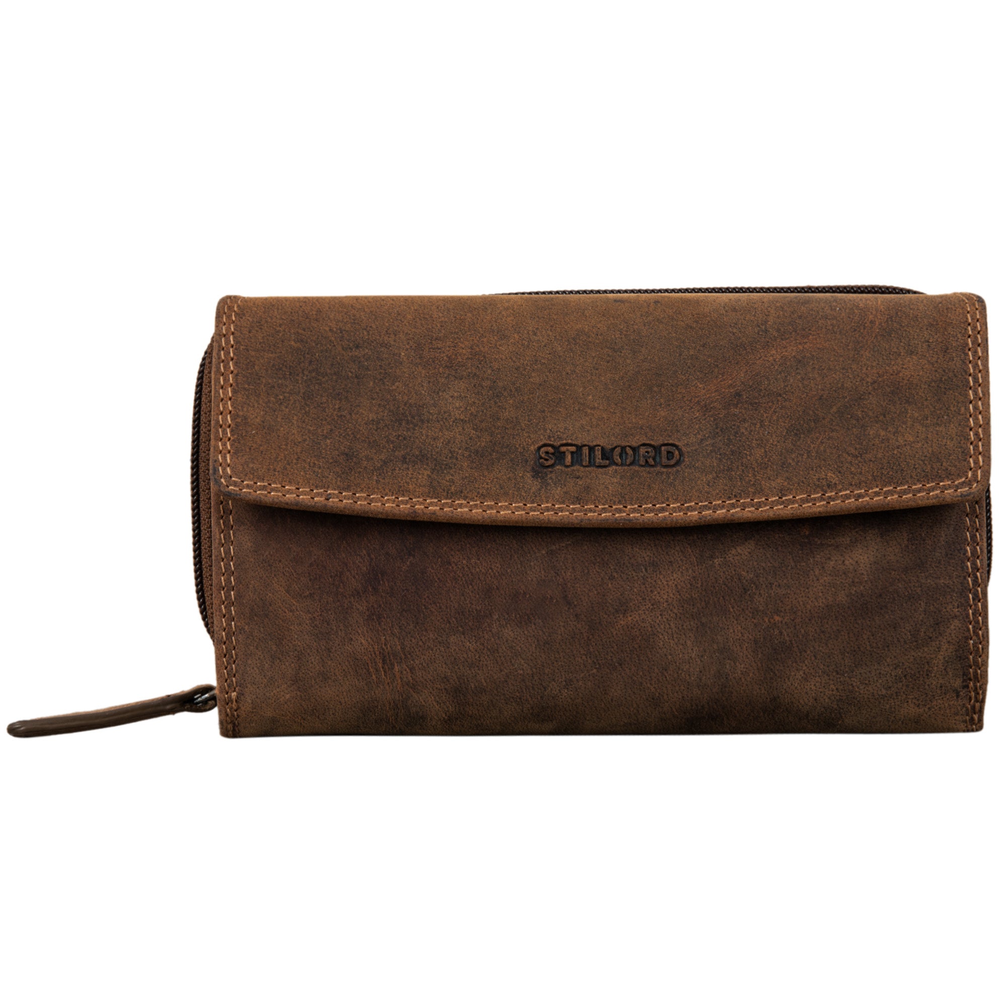 geldbeutel leder damen braun