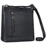 "Moni" elegante Bolso de Cuero Mujer de Tamaño Medio-Grande para Tablet de 11"