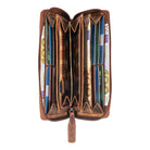 Großes Portemonnaie Frauen Leder