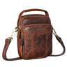 "Nomad" Bolso Bandolera Hombre Cuero Pequeño