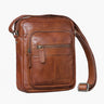 "Joao" Pequeño Bolso Hombre Bandolera de Piel para Tablet de 10 Pulgadas