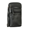 "Mikael" 3-en-1 Bolso de Cuero para Hombre Bandolera y Riñonera