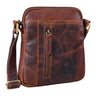 "Emerson" Pequeña Bolsa de Cuero para Hombre Crossbody Bandolera