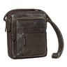 "Ivano" Bolso Pequeño Cuero Para Hombre Para Tablet De 10,9 Pulgadas