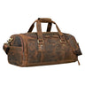 "Salvador" Bolsa de viaje Hombre de Cuero con Compartimento Para Zapatos Duffle Bag 30L